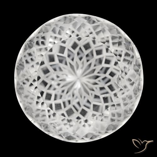 73.76ct Weißer Quarz, Rund, VS