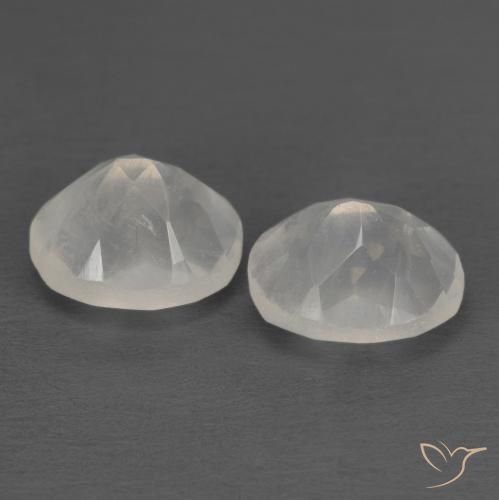 2.30 ct natürliche Bläulich-weiß Regenbogenmondstein-Edelsteine, Oval, Transparent