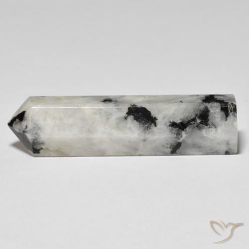 38.45ct Natürlicher Mehrfarbig Regenbogenmondstein, Fantasie, Lichtundurchlässig