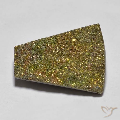 9.90ct Natürlicher Mehrfarbig Regenbogenpyrit, Fantasie, Lichtundurchlässig