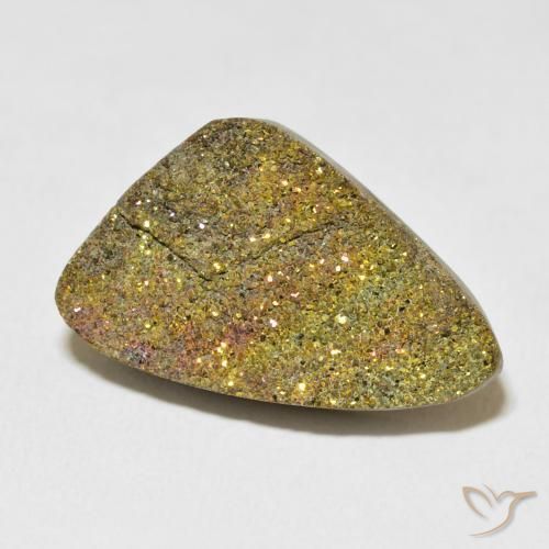 16.77ct Natürlicher Mehrfarbig Regenbogenpyrit, Fantasie, Lichtundurchlässig