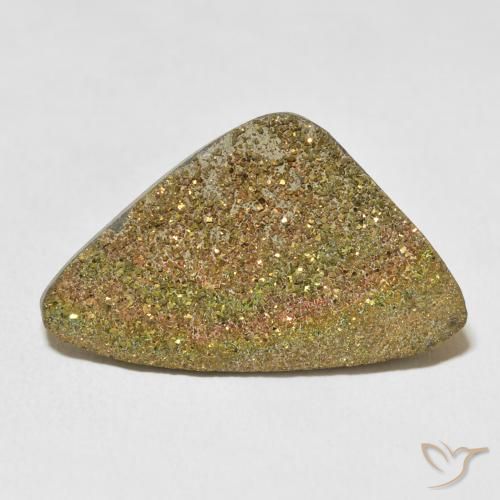 13.00ct Natürlicher Mehrfarbig Regenbogenpyrit, Fantasie, Lichtundurchlässig