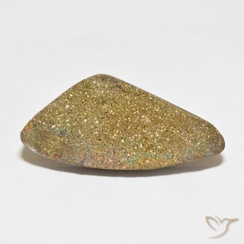 22.93ct Natürlicher Mehrfarbig Regenbogenpyrit, Fantasie, Lichtundurchlässig