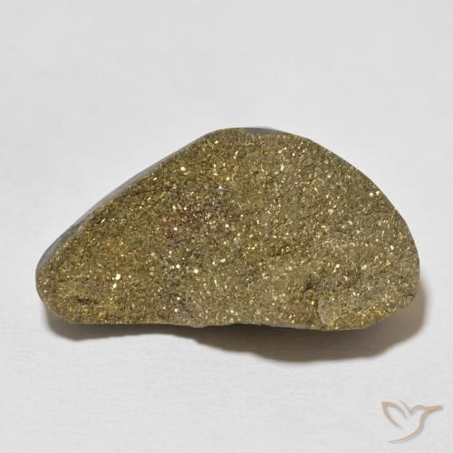 24.82ct Natürlicher Mehrfarbig Regenbogenpyrit, Fantasie, Lichtundurchlässig