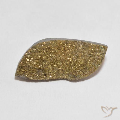 12.21ct Natürlicher Mehrfarbig Regenbogenpyrit, Fantasie, Lichtundurchlässig