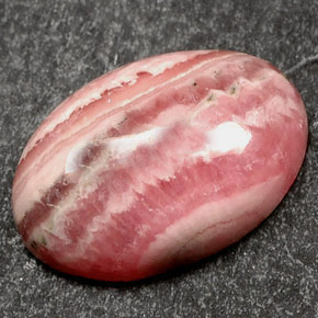 9,17 ctw natürlicher Mehrfarbig Rhodochrosit, Oval Schliff, Lichtundurchlässig