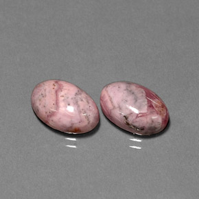  ct natürliche Mehrfarbig Rhodochrosit-Edelsteine, Oval Schliff, Lichtundurchlässig