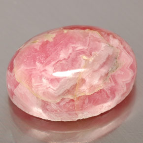 9,17 ctw natürlicher Mehrfarbig Rhodochrosit, Oval Schliff, Lichtundurchlässig