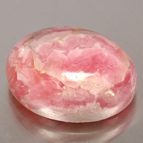 9,17 ctw natürlicher Mehrfarbig Rhodochrosit, Oval Schliff, Lichtundurchlässig