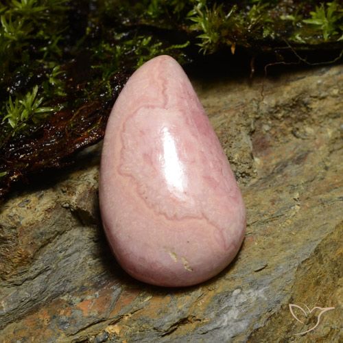 20.82ct Natürlicher rose-rosa Rhodochrosit, Fantasie, Lichtundurchlässig
