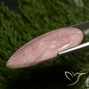 9,17 ctw natürlicher Mehrfarbig Rhodochrosit, Birnenform, Lichtundurchlässig