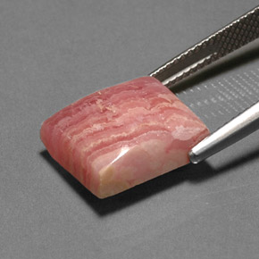 9,17 ctw natürlicher Mehrfarbig Rhodochrosit, Quadrat, Lichtundurchlässig