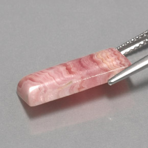 9,17 ctw natürlicher Mehrfarbig Rhodochrosit, Baguette, Lichtundurchlässig