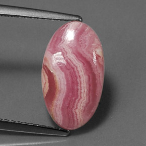 9,17 ctw natürlicher Mehrfarbig Rhodochrosit, Oval Schliff, Lichtundurchlässig