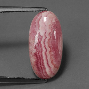 9,17 ctw natürlicher Mehrfarbig Rhodochrosit, Oval Schliff, Lichtundurchlässig
