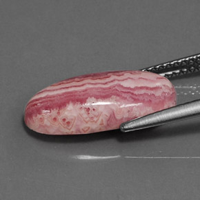 9,17 ctw natürlicher Mehrfarbig Rhodochrosit, Oval Schliff, Lichtundurchlässig
