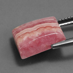 9,17 ctw natürlicher Mehrfarbig Rhodochrosit, Baguette, Lichtundurchlässig