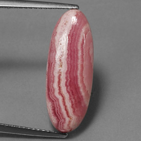 9,17 ctw natürlicher Mehrfarbig Rhodochrosit, Oval Schliff, Lichtundurchlässig