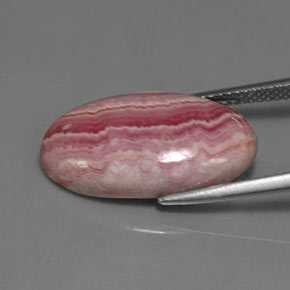 9,17 ctw natürlicher Mehrfarbig Rhodochrosit, Oval Schliff, Lichtundurchlässig