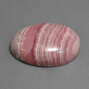 9,17 ctw natürlicher Multirose-rosa Rhodochrosit, Oval Schliff, Lichtundurchlässig