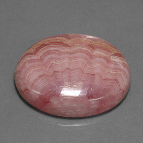 9,17 ctw natürlicher Mehrfarbig Rhodochrosit, Oval Schliff, Lichtundurchlässig