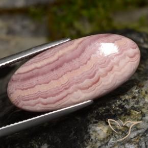 9,17 ctw natürlicher Mehrfarbig Rhodochrosit, Oval, Lichtundurchlässig