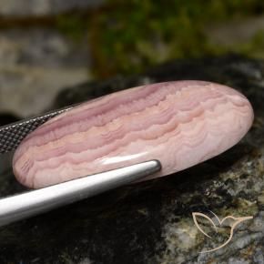9,17 ctw natürlicher Mehrfarbig Rhodochrosit, Oval, Lichtundurchlässig