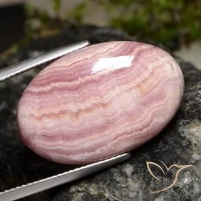 9,17 ctw natürlicher Mehrfarbig Rhodochrosit, Oval, Lichtundurchlässig