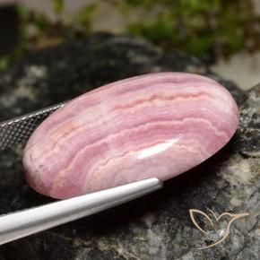 9,17 ctw natürlicher Mehrfarbig Rhodochrosit, Oval, Lichtundurchlässig