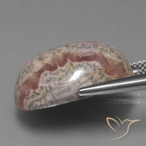 9,17 ctw natürlicher Mehrfarbig Rhodochrosit, Oval, Lichtundurchlässig