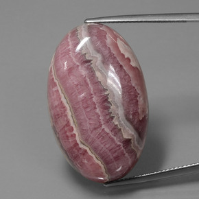 9,17 ctw natürlicher Mehrfarbig Rhodochrosit, Oval Schliff, Lichtundurchlässig