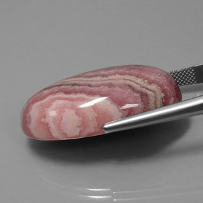9,17 ctw natürlicher Mehrfarbig Rhodochrosit, Oval Schliff, Lichtundurchlässig