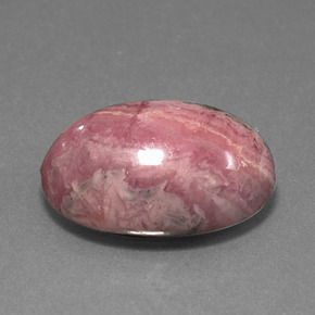 9,17 ctw natürlicher Mehrfarbig Rhodochrosit, Oval Schliff, Lichtundurchlässig