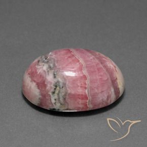 9,17 ctw natürlicher Mehrfarbig Rhodochrosit, Oval, Lichtundurchlässig