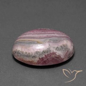 9,17 ctw natürlicher Mehrfarbig Rhodochrosit, Oval, Lichtundurchlässig