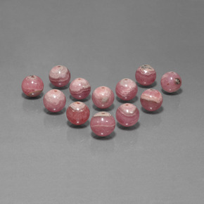 77.97 ct natürliche Mehrfarbig Rhodochrosit-Edelsteine, Kugel / Ball, Lichtdurchlässig