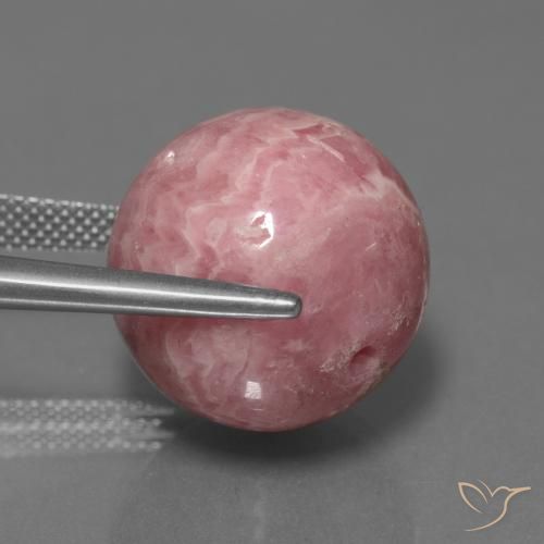9,17 ctw natürlicher Mehrfarbig Rhodochrosit, Kugel / Ball, Lichtundurchlässig