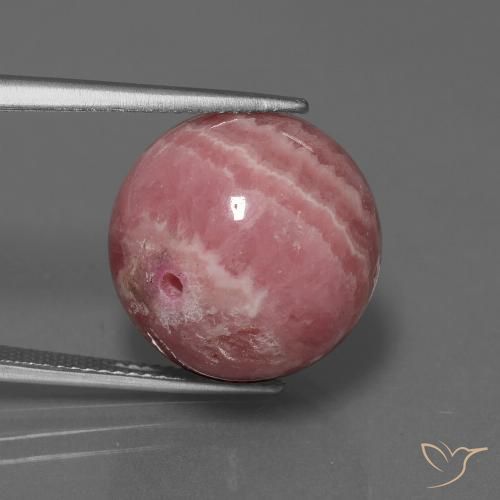 38.55ct Natürlicher Mehrfarbig Rhodochrosit, Kugel / Ball, Lichtundurchlässig