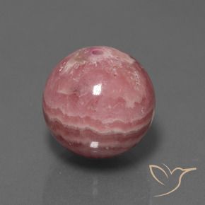 9,17 ctw natürlicher Mehrfarbig Rhodochrosit, Kugel / Ball, Lichtundurchlässig