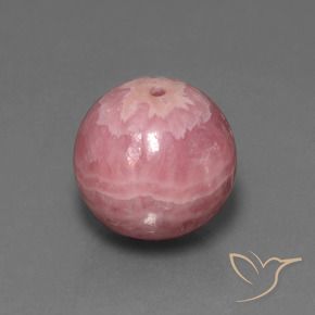 9,17 ctw natürlicher Mehrfarbig Rhodochrosit, Kugel / Ball, Lichtundurchlässig