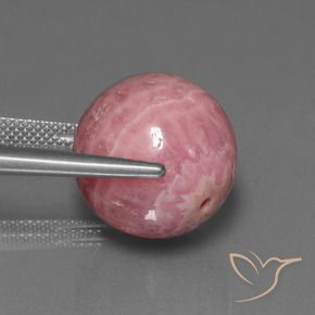 9,17 ctw natürlicher Mehrfarbig Rhodochrosit, Kugel / Ball, Lichtundurchlässig