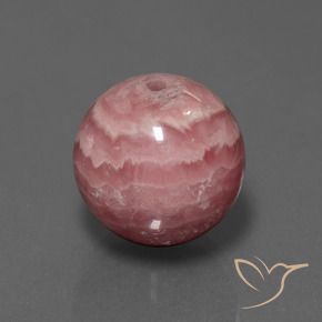9,17 ctw natürlicher Mehrfarbig Rhodochrosit, Kugel / Ball, Lichtundurchlässig