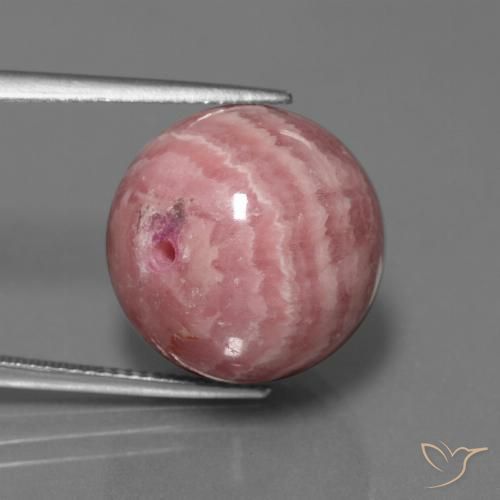 40.96ct Natürlicher Mehrfarbig Rhodochrosit, Kugel / Ball, Lichtundurchlässig