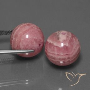 92.27 ct natürliche Mehrfarbig Rhodochrosit-Edelsteine, Kugel / Ball, Lichtundurchlässig