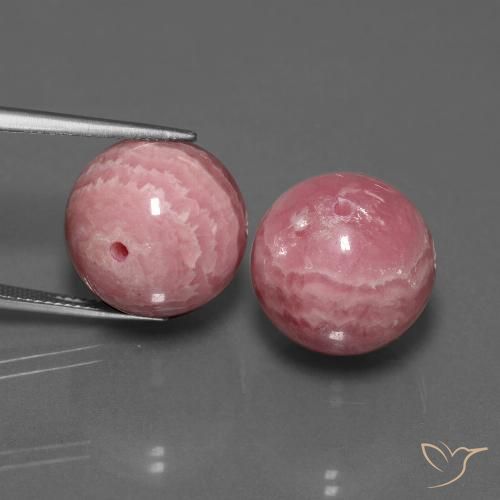 81.64ctw Natürlicher Mehrfarbig Rhodochrosit, Kugel / Ball, Lichtundurchlässig
