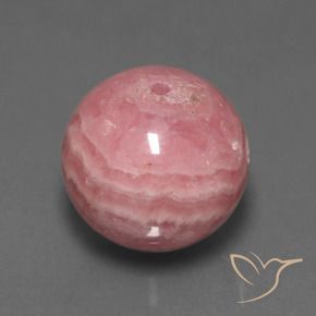 9,17 ctw natürlicher Mehrfarbig Rhodochrosit, Kugel / Ball, Lichtundurchlässig