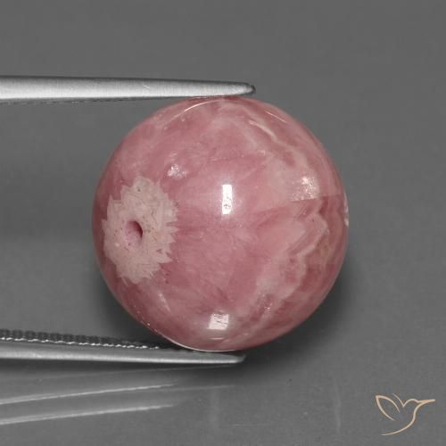 46.97ct Natürlicher Mehrfarbig Rhodochrosit, Kugel / Ball, Lichtundurchlässig