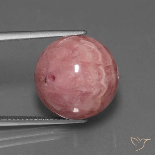 40.50ct Natürlicher Mehrfarbig Rhodochrosit, Kugel / Ball, Lichtundurchlässig