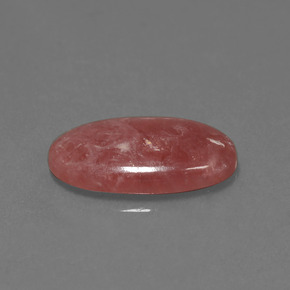 8,76 ctw natürlicher mehrfarbiger Rhodochrosit, Oval Schliff, Lichtundurchlässig