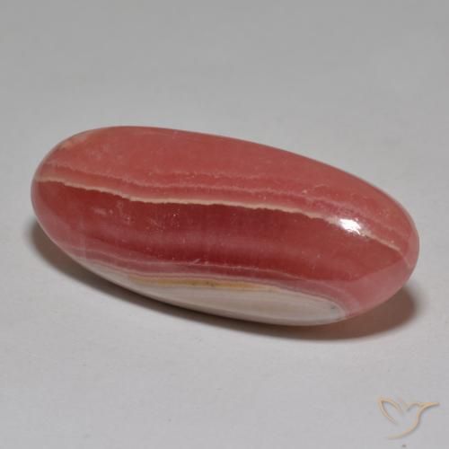 35.01ct Natürlicher Mehrfarbig Rhodochrosit, Oval, Lichtundurchlässig